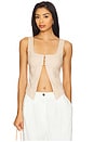 view 1 of 4 Gabbi Top in Beige