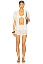 view 4 of 4 Rosie Button Up Top in Cream