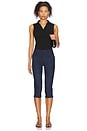 view 4 of 4 Pattie Button Up Top in Black