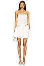 view 4 of 4 Cici Strapless Top in White