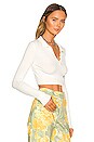 view 2 of 4 Angela Crop Top in White