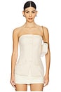 view 1 of 4 Darcie Strapless Top in Cream