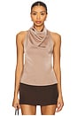 view 1 of 4 Beth Halter Top in Mocha