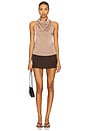 view 4 of 4 Beth Halter Top in Mocha