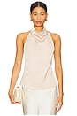 view 1 of 4 Beth Halter Top in Champagne