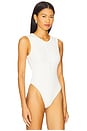 view 3 of 5 Tamara Bodysuit Top in White