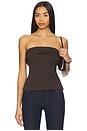 view 1 of 4 Josefina Strapless Top in Brown
