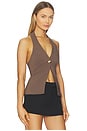 view 2 of 4 Hanna Halter Top in Mocha