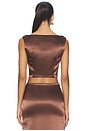 view 3 of 4 Mela Top in Brown