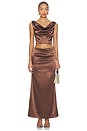 view 4 of 4 Mela Top in Brown