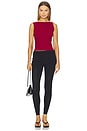view 4 of 4 Jessica Top in Dark Red
