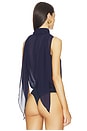 view 4 of 5 PRIYA 바디수트 in Navy