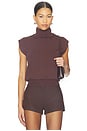 view 1 of 4 Elisha Turtleneck Top in Brown