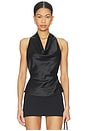 view 1 of 4 Peyton Drape Top in Black