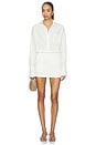 view 4 of 4 Greta Button Up Top in White