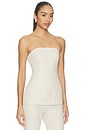 view 2 of 4 Kenna Strapless Top in Ivory