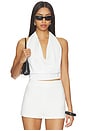 view 1 of 4 Calianna Halter Top in Ivory