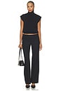 view 5 of 4 Elisha Turtleneck Top in Black