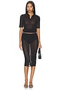 view 5 of 4 Landry Knit Tee in Black