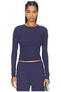 view 1 of 4 Airlea Long Sleeve Top in Navy