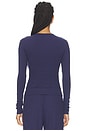 view 3 of 4 Airlea Long Sleeve Top in Navy
