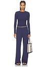 view 4 of 4 Airlea Long Sleeve Top in Navy