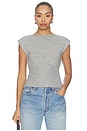 view 1 of 4 Medora Knit Top in Heather Grey