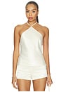 view 1 of 4 Maclennan Halter Top in Butter
