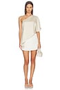 view 4 of 4 Odette Asymmetrical Top in Champagne