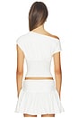 view 3 of 4 RUTH トップ in White