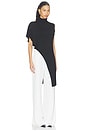 view 2 of 4 Anika Asymmetrical Top in Black