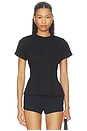 view 1 of 4 Kai Cinched Tee in Black