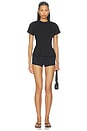 view 4 of 4 Kai Cinched Tee in Black