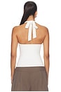 view 3 of 4 Millicent Halter Top in White