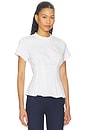 view 2 of 4 Kai Cinched Tee in White