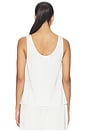 view 3 of 4 Lavender Top in White