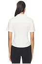 view 3 of 4 Maura Button Down Top in White