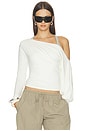 view 1 of 5 Matilda Top in Ivory