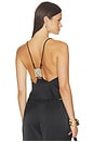 view 1 of 5 X Blake Evin Dean Low Back Top in Black