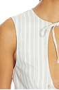 view 5 of 5 Krissy Top in Green Stripe
