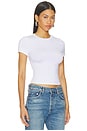 view 2 of 4 Abby Tee in White