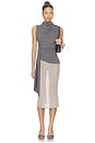 view 5 of 4 Marisol Drape Top in Slate