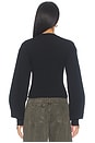 view 4 of 4 Bria Long Sleeve Top in Black