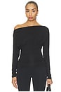 view 1 of 4 Vanessa Off Shoulder Top in Black
