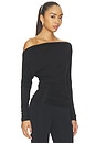 view 2 of 4 Vanessa Off Shoulder Top in Black