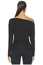 view 4 of 4 Vanessa Off Shoulder Top in Black