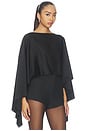 view 2 of 4 Tamaya Cape Top in Black