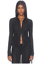 view 1 of 4 Beth Button Up Top in Black
