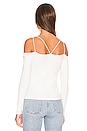 view 3 of 4 Cassia Strappy Top in White