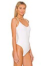 view 3 of 5 Melanie Cami Bodysuit in White